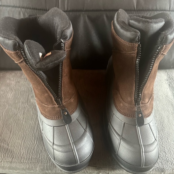 Kamik Men\'s Champlain Dark Brown Boots NIB Size 14 main image 6